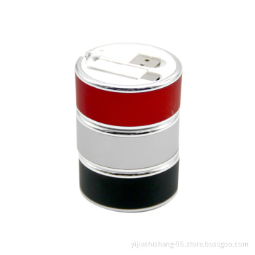 Yijiashishang Retractable USB Charger Cable 3 in 1 Multi Portable Charging Data Cable for Traveling